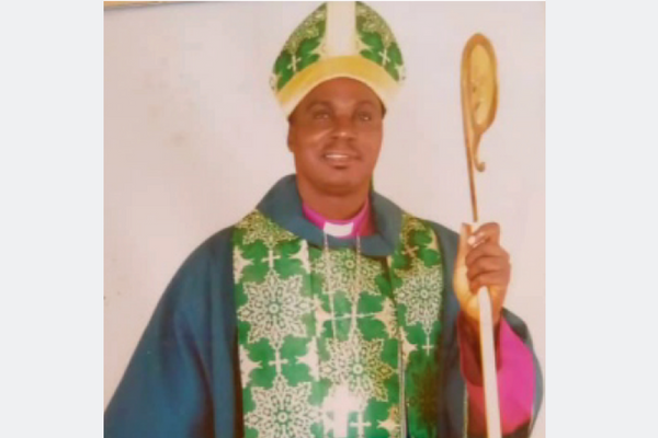 The Rt Rev'd Paul Zamani, Bishop of Kwoi