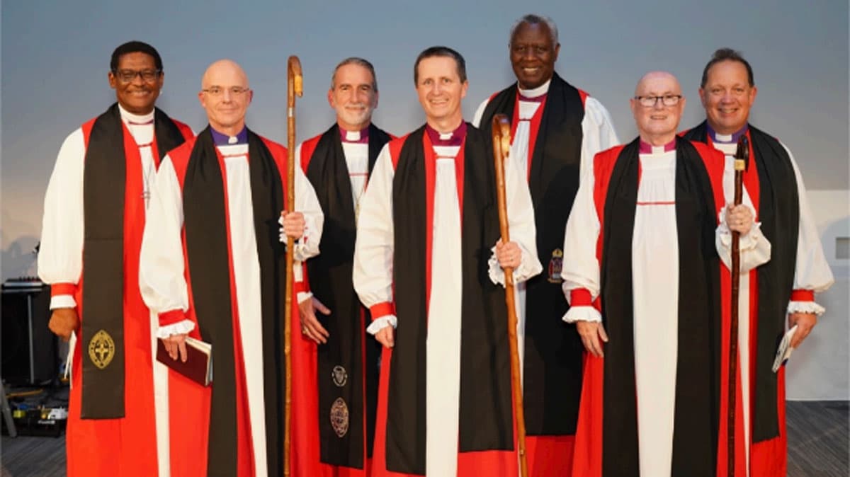 Anglican Primates consecrate three Bishops for Britain