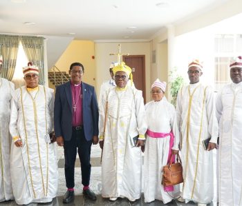Prelate of C&S Church Pays a Courtesy Visit to the Church of Nigeria Headquarters