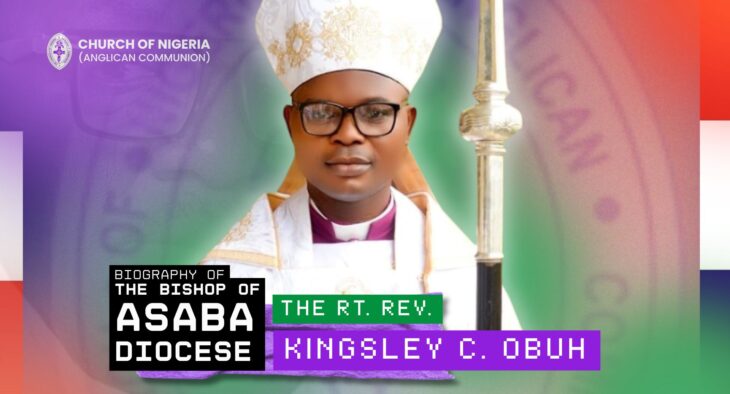 Biography of The Bishop of the Diocese of Asaba – The Rt. Rev’d Kingsley Chukwukamadu Obuh