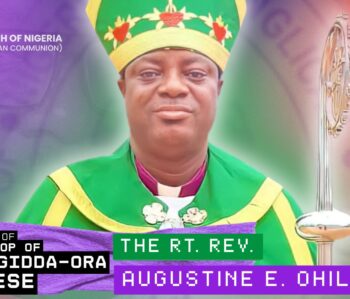 Biography of The Bishop of the Diocese of Sabongidda-Ora – The Rt. Rev’d Augustine Ehijimetor Ohilebo