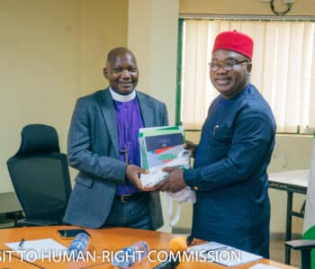 Church of Nigeria (Anglican Communion) Visits National Human Rights Commission, Plans Collaboration